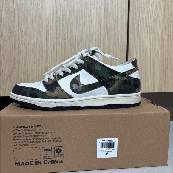 Nike SB dunk camo legion sneaker - Picture 1 of 5